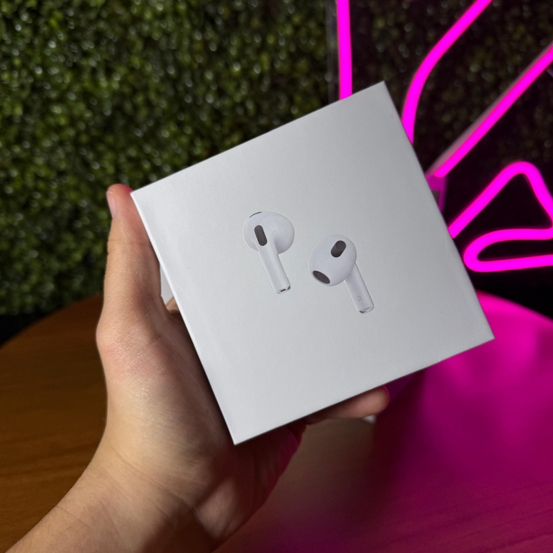 Airpods 3 + Capinha Exclusiva Grátis | 1 Ano de Garantia